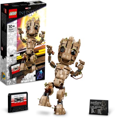 LEGO Marvel Super Heroes I Am Groot (476 Blocks) Model Building Kit