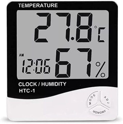 Afpin room temperature meter digital | indoor thermometer for room HTC-1 Humidity meter | room temperature meter for home|indoor thermometer All-in-One Digital Moisture Measurer(40 mm) Afpin room temperature meter digital | indoor thermometer for room HTC-1 Humidity meter | room temperature meter for home|indoor thermometer All-in-One Digital Moisture Measurer(40 mm)