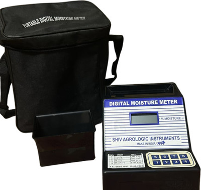 shiv agrologic instruments PADDY MOISTURE METER All-in-One Digital Moisture Measurer(150 mm)