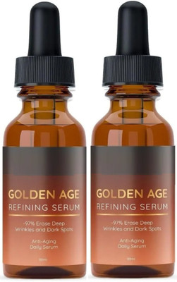 house of common Golden Age Refining Anti Aging Daily Serum-Remove Deep Wrinkles (30ml) Pack of 2(60 ml)