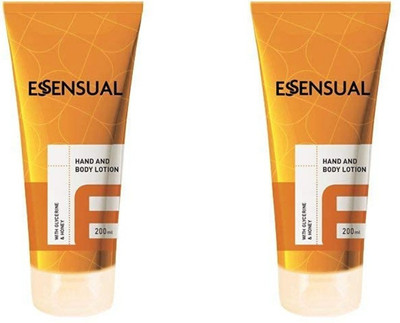 Modicare Essensual Hand & Body Lotion, Glecerine and Honey, Pack of 2, 100g each(400 ml)