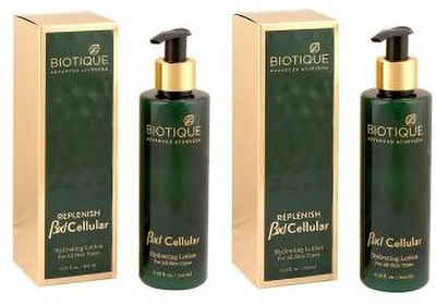 BIOTIQUE Replenish BXL Cellular Hydrating Lotion - 200ml (Pack of 2)(400 ml)