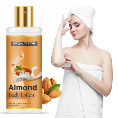 Top Quality Store Almond Care Deep Moisture Body Lotion with Pure Oat Extract(200 ml)