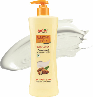 Multani Naturals Almond & Honey Body Lotion | Hydrating & Refreshing -(400 ml)