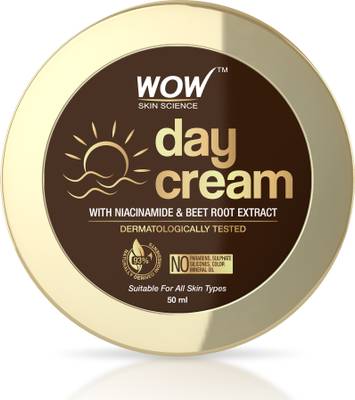 WOW SKIN SCIENCE Protect & Brighten Day Cream | Brightens Complexion | Prevents Skin Damage