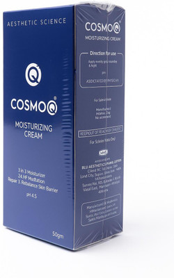 CosmoQ Advanced Daily Moisturizing Cream with Ceramide Complex for Deep Hydration(50 g)