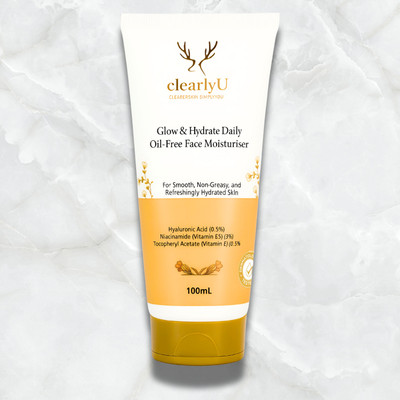 clearlyU Even Tone Radiance Moisturiser for Flawless Look Unisex 100 ml(100 ml)