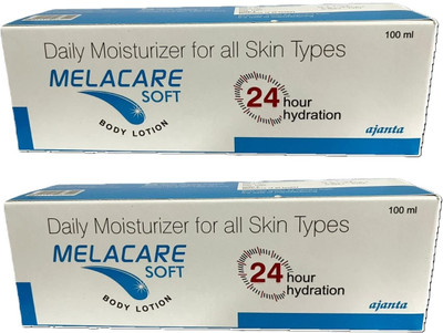 MelaCare Soft Moisturizing Body Lotion 2x100ml(200 ml)