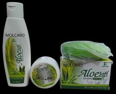 MOLCARO ALOESOFT LOTION CREAM 2 SOAP(300 ml)
