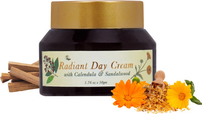 Qaadu Radiant Day Cream with Calendula And Sandalwood (50 g)(50 g)