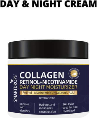 smartdrops Day & Night Face Cream With Radiant Formula & Glowing Skin for Men & Women(100 g)