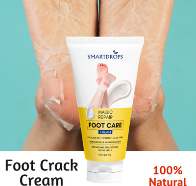 smartdrops Magic Repair Foot Care Cream For Crack Repairs & Moisturizing Skin(60 ml)
