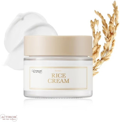 ACTIWOW Korean Rice Cream Ultra Softening Glow(50 g)