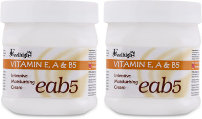 feelhigh Vitamin Eab5 moisturizer Cream -pack2(500 ml)