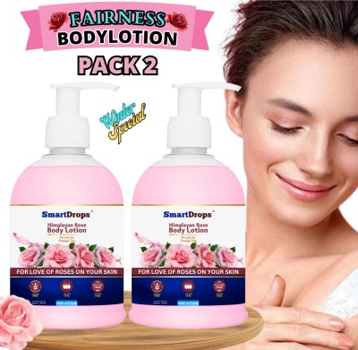 smartdrops Discover the Beauty of Roses Every Day With rose body lotion(500 ml)