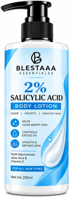 blestaaa essentialss 2% Salicylic Acid Body Lotion for Rough Skin, Moisture & Daily Body Care(200 ml)