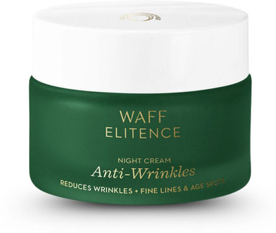 WAFF Elitence Anti-Wrinkle NIGHT Cream |SPF 30 | Age-Defying Formula | Macadamia Seed(100 g)
