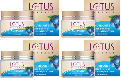 LOTUS HERBALS Nutranite Skin Renewal Nutritive Night Cream,(200 g)