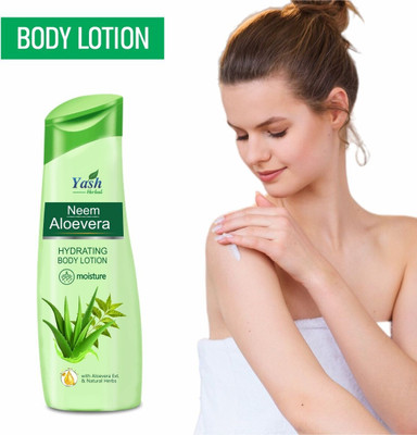 Yash Herbal Neem Aloevera Hydrating Moisturising Body lotion For Women And Men(100 ml)