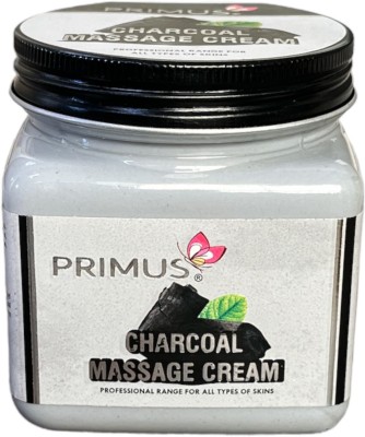 Primus Charcoal massage cream for face and body(400 g)