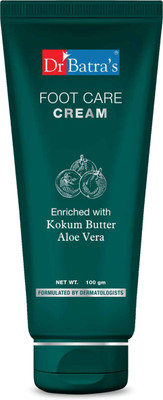Dr. Batra’s Foot Care Cream Enriched With Kokum Butter  (100 G, Set Of 1) For Rs. 90 @ 68 %
