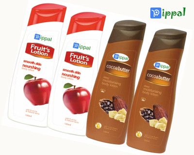PIPPAL Fruit Ultra Smooth Skin Nourishing CocoaButter Body Lotion(400 ml)