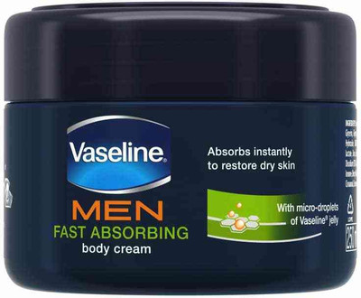 Vaseline MEN Fast Absorbing Body Cream(250 ml)