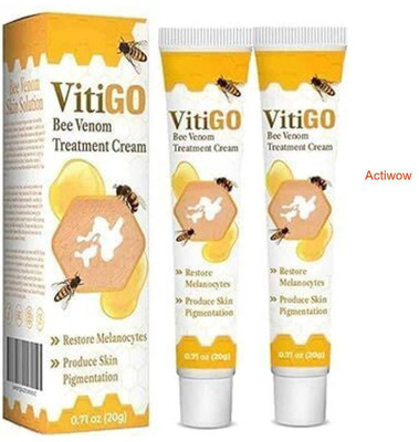 ACTIWOW Vitigo Bee Venom Cream for Redness & Rash Repair(100 ml)