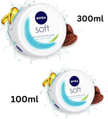 NIVEA Soft Moisturizing Cream for all skin types(400 ml)