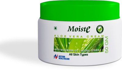 Moiste Aloe Vera Moisturizing Cream - Pack of 2(100 g)