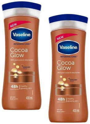 Vaseline Cocoa Glow With Pure Cocoa & Shea Butter (Made In Uk) Body Lotion Imported(800 ml)