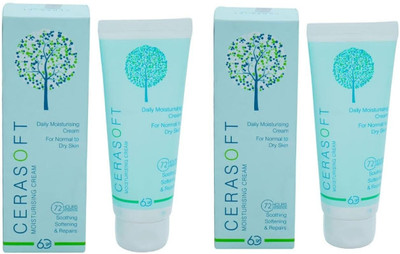 Cerasoft Daily Moisturising Cream | Repair (Pack of 2) 60gm(60 g)