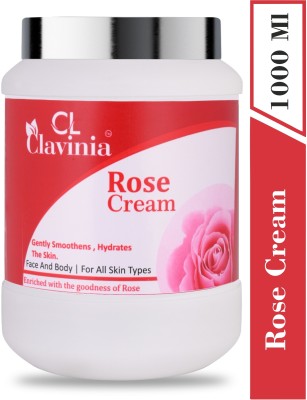 CLAVINIA Rose Facial Massage Cream 1000 ml(1000 ml)