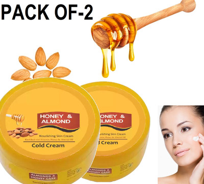 KA-KAIASHA Long-Lasting Hydration Honey And Almond Cold Cream pack of-2(400 g)