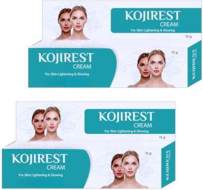 lamiglow KOJIREST CREAM FOR GLOWING & BRIGHT SKIN PACK OF 15g x 2(30 g)