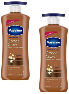 Vaseline Cocoa Glow With Pure Cocoa & Shea Butter Body Lotion(800 ml)