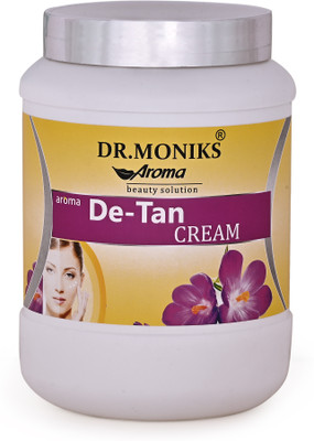 DR.MONIKS Aroma De-Tan Massage Cream 1 KG with Natural Extracts for Glowing Skin(1000 ml)