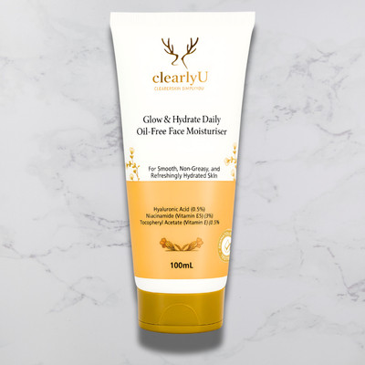 clearlyU Plumping Water Gel for Youthful Hydrated Skin Unisex 100 ml(100 ml)