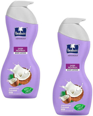 Parachute Advance Deep Nourish Body Lotion (Original & Pure Coconut Milk)(800 ml)