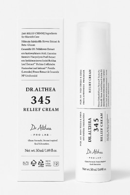 Dr.Althea New 345 Relief Cream – Calming Formula for Irritated & Sensitive Skin AL31(50 ml)