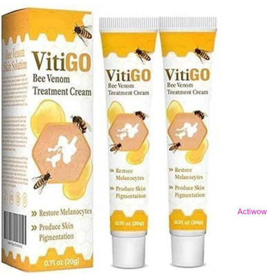 ACTIWOW Vitigo Bee Venom Cream with Eco-Friendly Touch(100 ml)