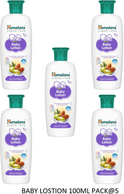 Himalaya Herbals BABY LOSTION 100ML PACK OF 5{100ML EACH}(500 ml)