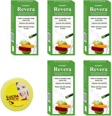 NG MART REVERA MOISTURIZING CREAM WITH COCOA CREAM PACK OF-5(500 g)