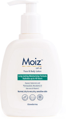 Moiz LMF 48 Lotion | 48 Hour Hydration | With 17 Moisturizers | Non-Comedogenic(200 ml)