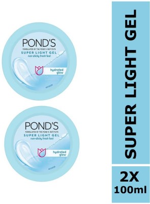 POND's Super Light Gel Oil Free Moisturiser (100ml) Pack of 2(200 ml)