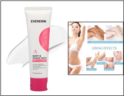 EVERERIN Body I Private Parts Whitening1 Cream for Dark Body Parts(100 ml)