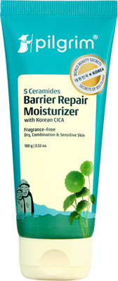 Pilgrim 5 Ceramides Moisturizer with CICA for Barrier Repair & Hydration(100 g)