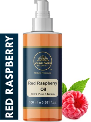 Wildflower essentials Red Raspberry Seed Oil (Rubus idaeus) for Face Skin Hair & Body(100 ml)