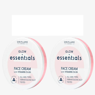 Oriflame Sweden GLOW ESSENTIAL FACE CREAM ( PACK OF 2 )(150 ml)