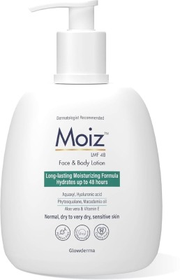 MOIZ 48 Hour Long-Lasting Moisturizer | Paraben & Cruelty-Free - 200ml(200 ml)